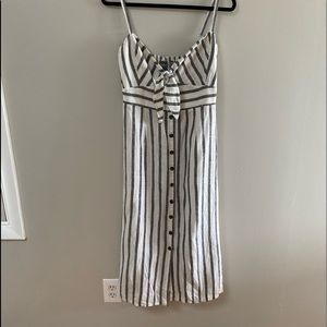 Women’s Striped Midi Dress